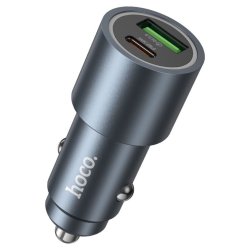 HOCO 48W Dual-Port Car Charger (USB-C + USB-A)